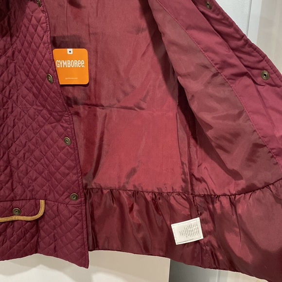 **NWT **Gymboree Quitted Barn Jacket For Girls - Picture 7 of 12